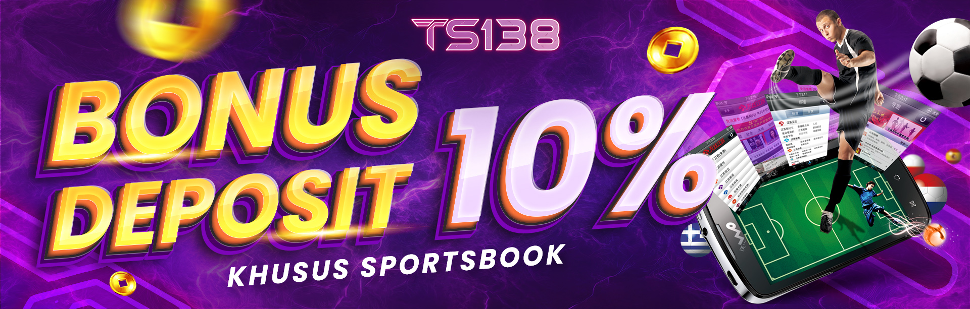 BONUS NEW MEMBER SPORTSBOOK 10%