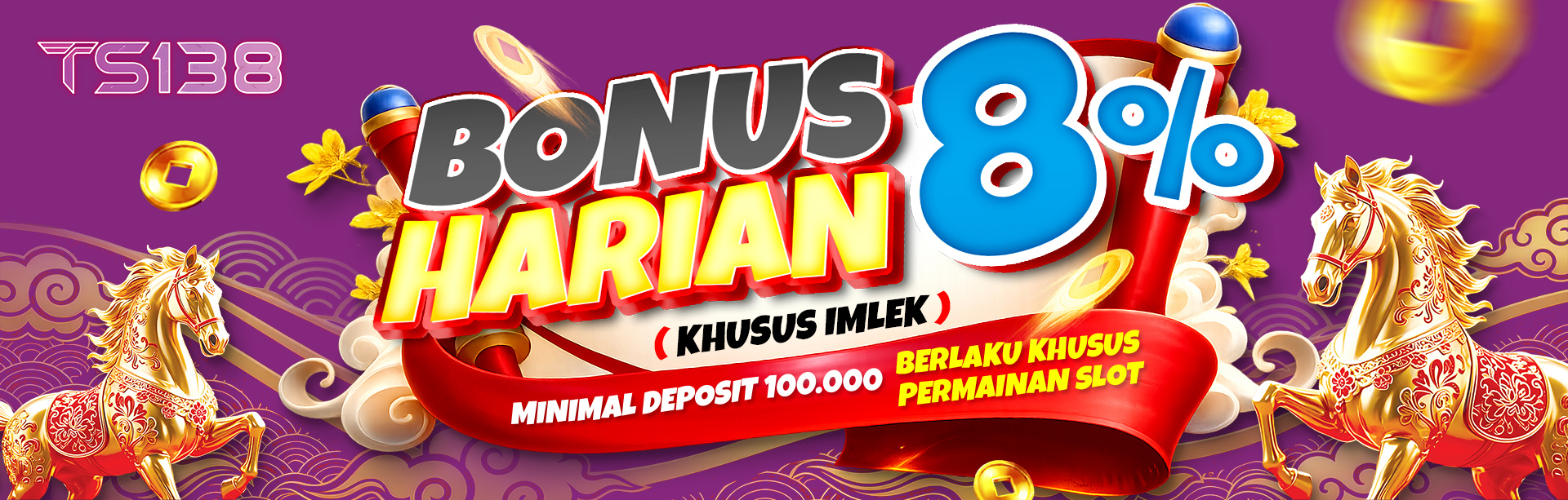 BONUS HARIAN IMLEK 8%